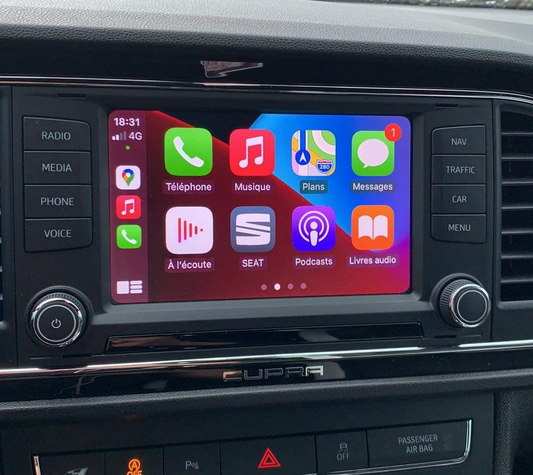 Activation Full Link Carplay via SD pour SEAT
