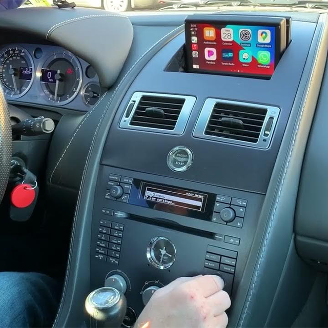 Apple Carplay pour Aston Martin Rapide/DBS/DB9/Vantage de 2006 à 2012