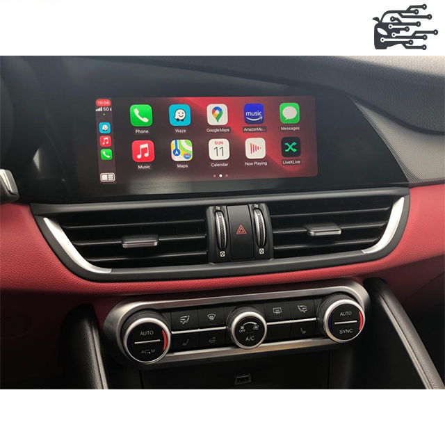 Apple Carplay for Alfa Romeo Giulia and Stelvio 2017-2020