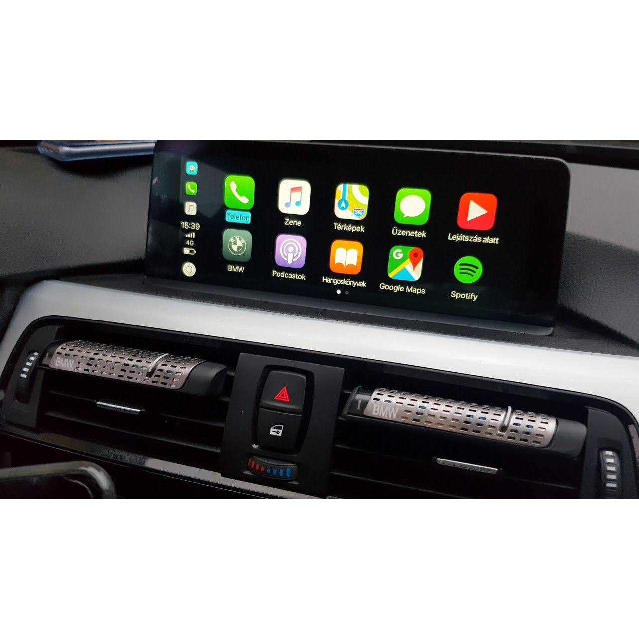 Activation de l'option Carplay via USB pour BMW système EVO