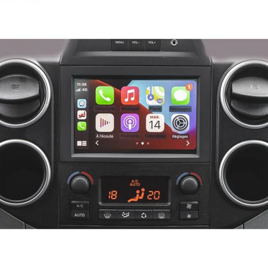 Apple Carplay pour Peugeot Partner de 2015 à 2018